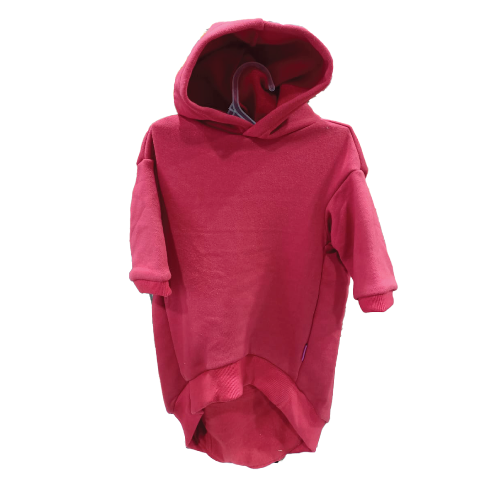 Sarina's Hoodie Red Yin Yan - XL